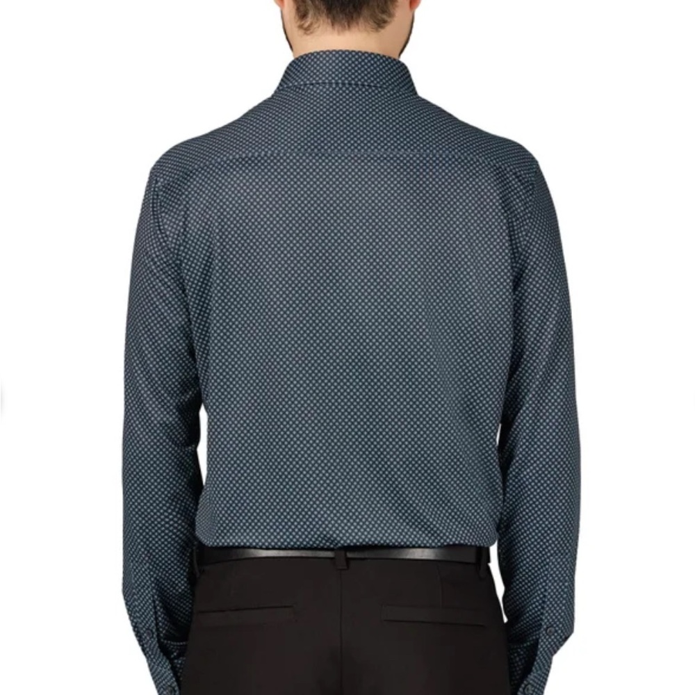 Infinity Men's Textured Button Up Shirt - Picture 2 of 7
